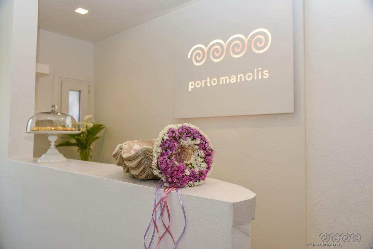 Porto Manolis Hotell Agios Ioannis  Eksteriør bilde