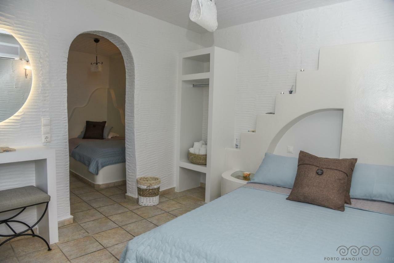 Porto Manolis Hotell Agios Ioannis  Eksteriør bilde